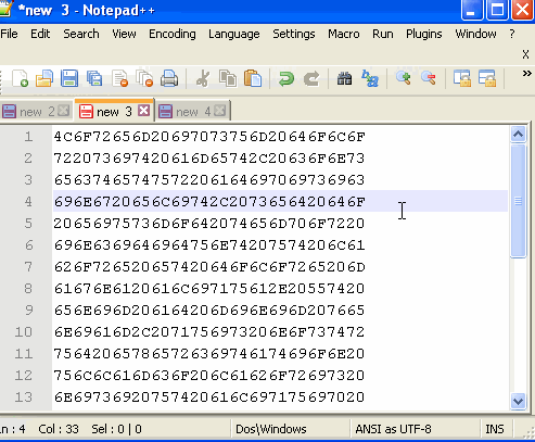 Ascii To Hex And Hex To Ascii Conversion In Notepad - Premium Mountain Pattern Gallery - High Resolution